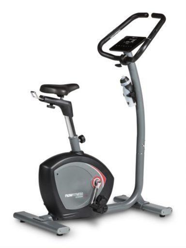 Hometrainer model DHT 750 van Flow Fitness voor beginners, maar volledig uitgerust.