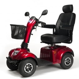 Scooter de movilidad Ceres 4 sport rojo