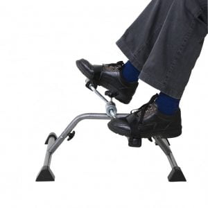 fietstrainer voor benen en armen, voorbeeld benen