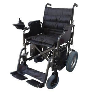 Silla de rudas modelo Cenit de Mobiclinic. Es una silla cómoda, fabricada en acero y ofrece una autonomía de 20 km.