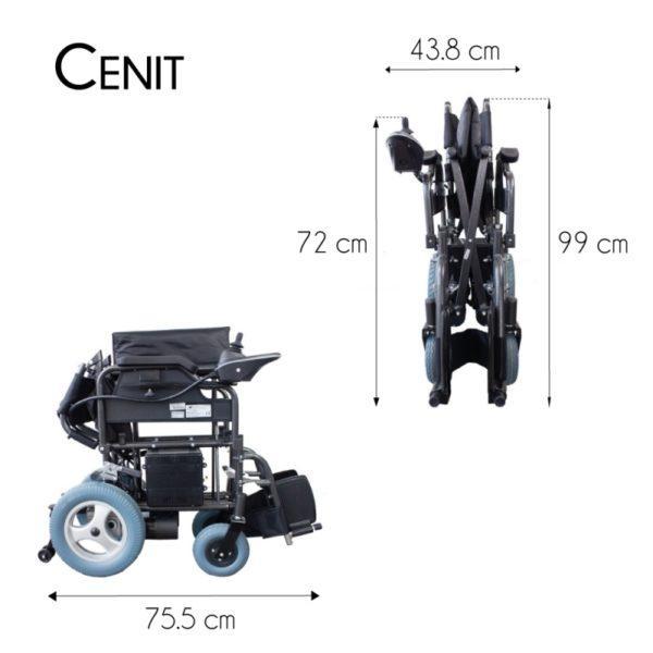 Silla de ruedas eléctrica plegable | Cenit - Image 4