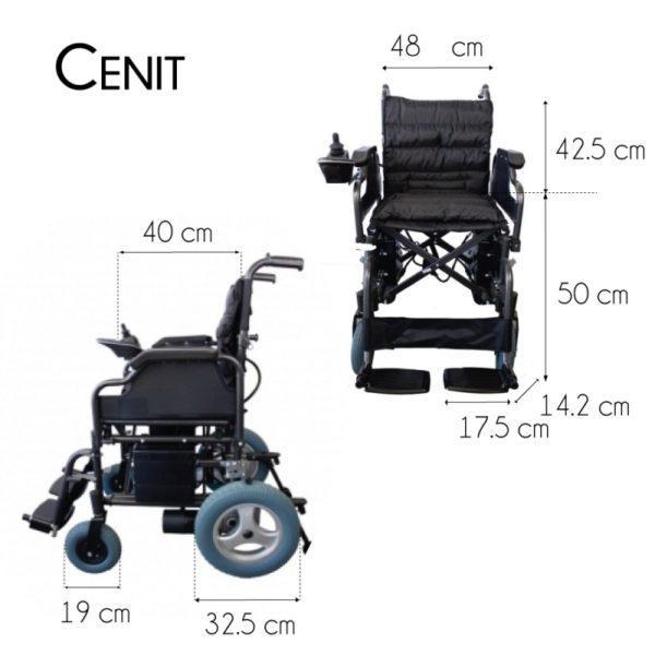 Silla de ruedas eléctrica plegable | Cenit - Image 3