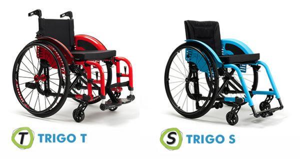 Una silla muy versátil con múltiples opciones de ajustes, disponible en 18 colores. El modelo T viene con reposapiés incorporados en el chasis y el modelo S con reposapiés extraíbles y abatibles.