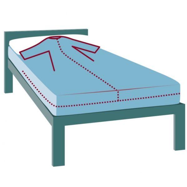 sabana de sujecion ajustable para cama de 90x190 cm disponibles variaciones casaortopedia.1jpg
