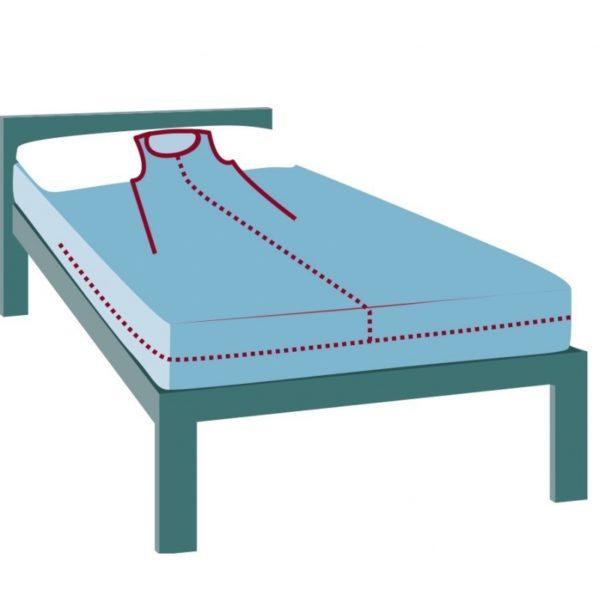 sabana de sujecion ajustable para cama de 90x190 cm disponibles variaciones casaortopedia.3jpg