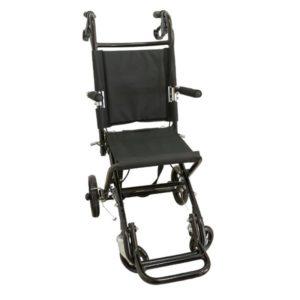Esta silla de transporte plegable está diseñada para facilitar el traslado. Es muy ligera y manejable. Peso máx. usuario: 100 Kg.