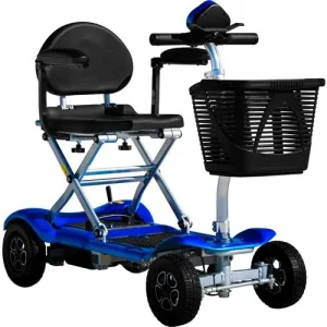 El scooter eléctrico Libercar Bravo destaca por su diseño ultraligero y plegado eléctrico con mando a distancia. Con motor de 150W, baterías de litio 10Ah y autonomía de hasta 18 km, ofrece comodidad, tecnología avanzada y maniobrabilidad excepcional.