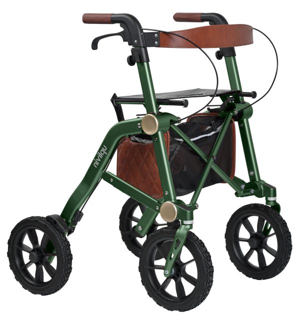 Explora con libertad gracias al Trive All Terrain: un andador ligero, compacto y resistente, ideal para terrenos irregulares. Con diseño británico, ruedas de 25 cm, respaldo acolchado y bolso elegante, ofrece movilidad segura y estilo en cada paso. Soporta hasta 125 kg.