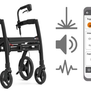 Rollz Motion Rhythm, un andador de última generación diseñado específicamente para personas que viven con la enfermedad de Parkinson.